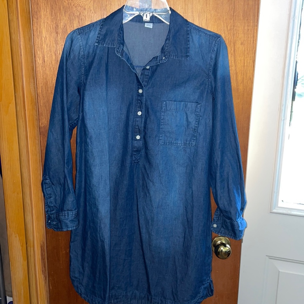 Denim dress